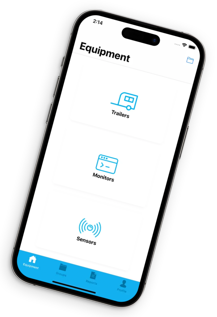 Mobile phone showing Compliance Services app